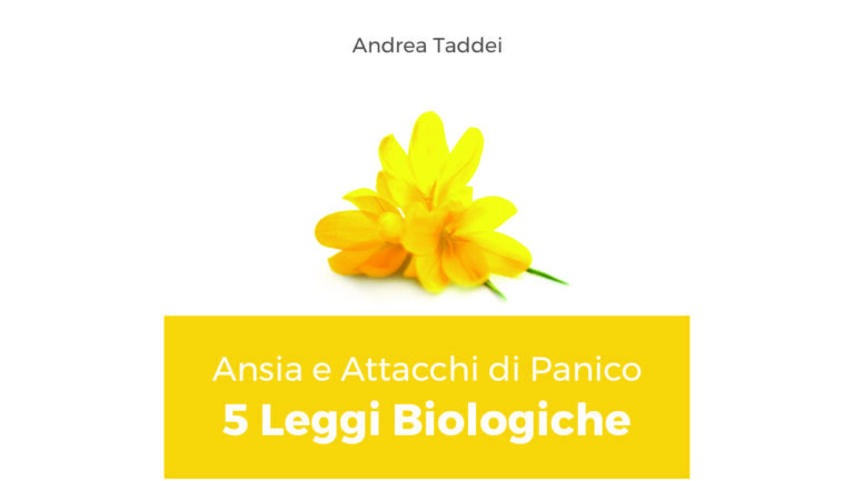 ansia attacchi di panico 5 leggi biologiche corso online