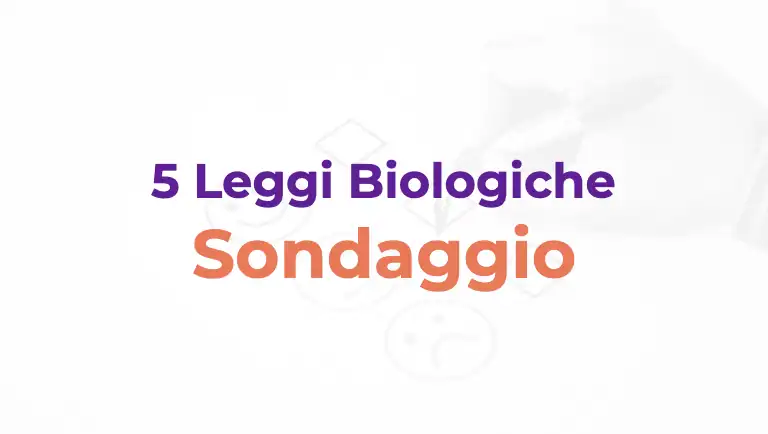 5 leggi biologiche corsi live